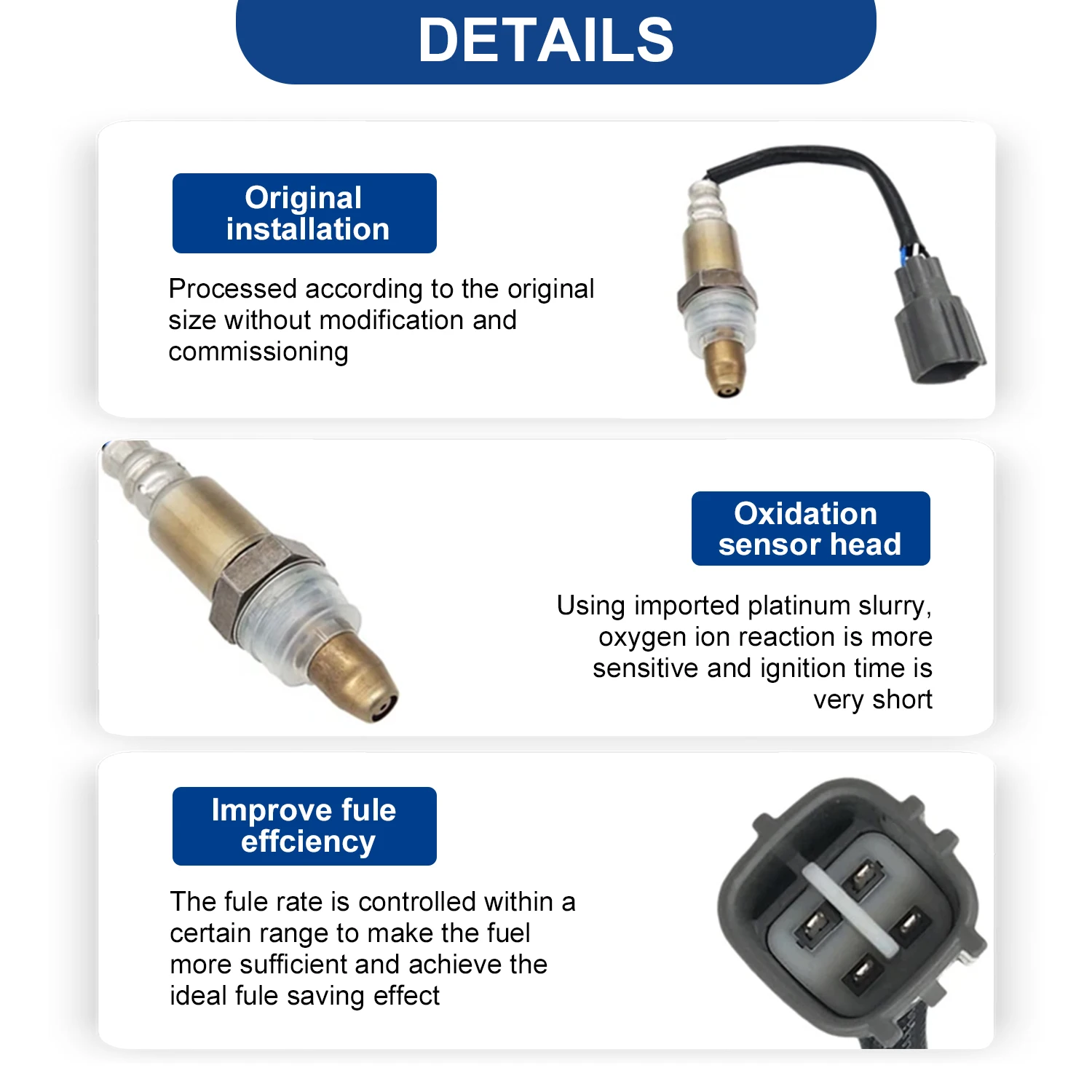 Upstream Air Fuel Ratio Oxygen O2 Sensor 234-9012 For Toyota Sienna 3.3L 2004 2005 2006 Sienna 3.5L 2007 2008 2009 2010