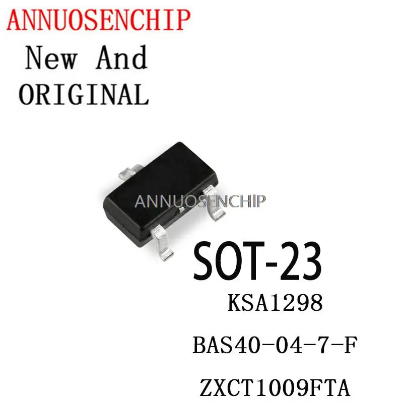 50PCS New And Original SOT23 KSA1298YMTF SOT-23 ZXCT1009F ZXCT1009 BAS40-04 BAS40 In Stock KSA1298 BAS40-04-7-F ZXCT1009FTA