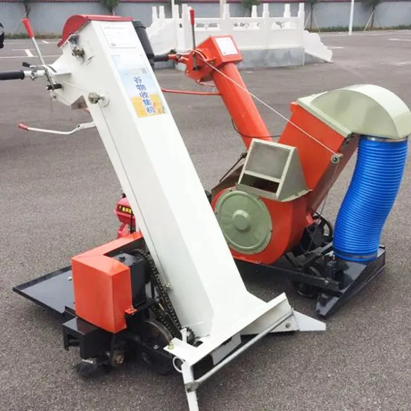 Farm Equipment Grain Suction Grain Collector Machine Soybean Grain Collector Bagging Sucker Machine