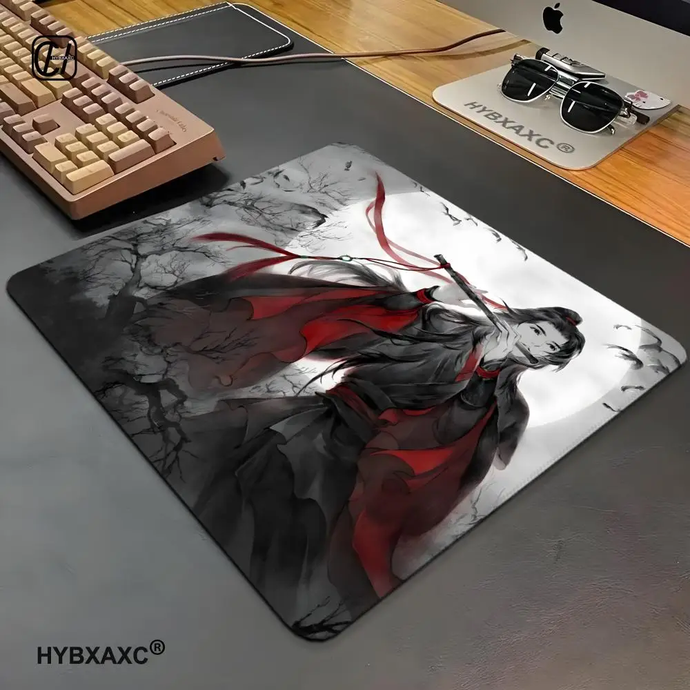 Mo Dao Zu Shi Cute Anime Mousepad Small LockEdge Mouse Pad For Gamers Computer Desk Pad Rectangular Anti-slip Rubber