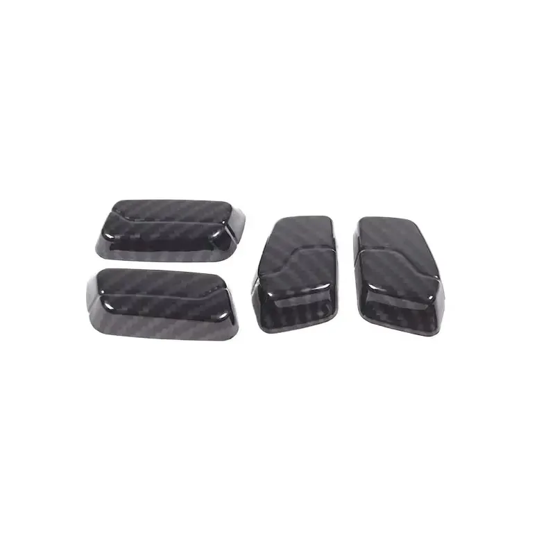 For BMW X1 IX1 U11 2023-2026 ABS Carbon Fiber Car Seat Adjust Button Cover Trim Interior Car Accessories