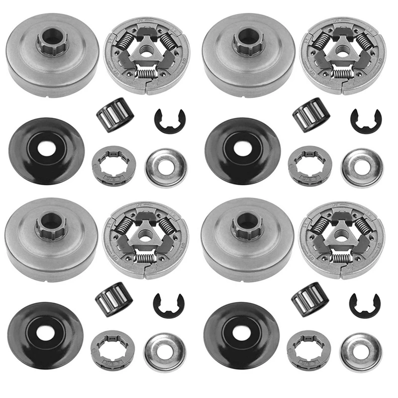 

【HOT】4Pcs 3/8 Clutch Drum Rim Sprocket Needle Bearing Kit For Stihl 044 046 MS440 MS460 MS461 MS441 MS361 MS362 MS362C