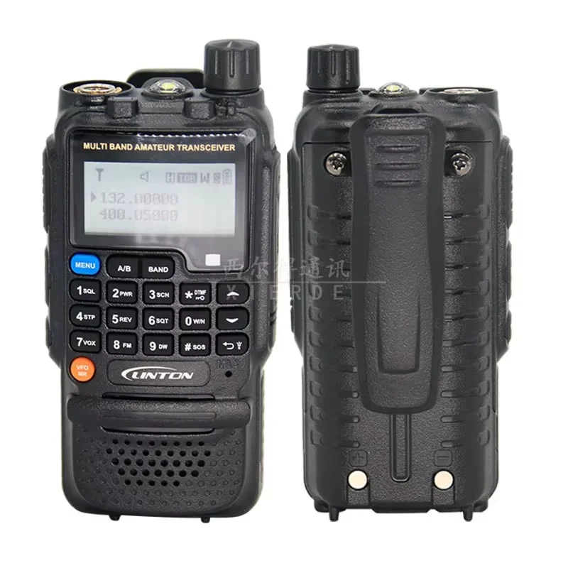 Lington LT-9900 UV multi-band handheld intercom with Chinese and English menu 10W high power outdoor mini handheld radio