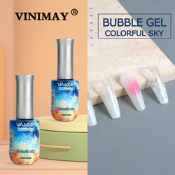 VINIMAY New 2023 Bubble Gel Colorful Sky Gel Nail Polish Soak Off UV Gel Polish Nail Art Gel Varnish Lacque Prime