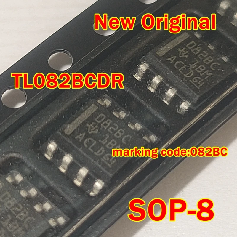 

1pcs to 100pcs TL082BCDR TL082BCD SOP-8 New Original marking code:082BC JFET-INPUT OPERATIONAL AMPLIFIERS