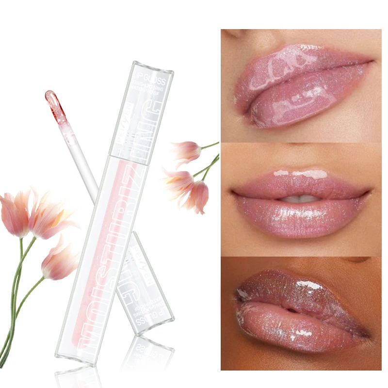 Moisturizing lip gloss, waterproof and sweat proof, non stick and non greasy, vibrant colors, suitable for Halloween makeup