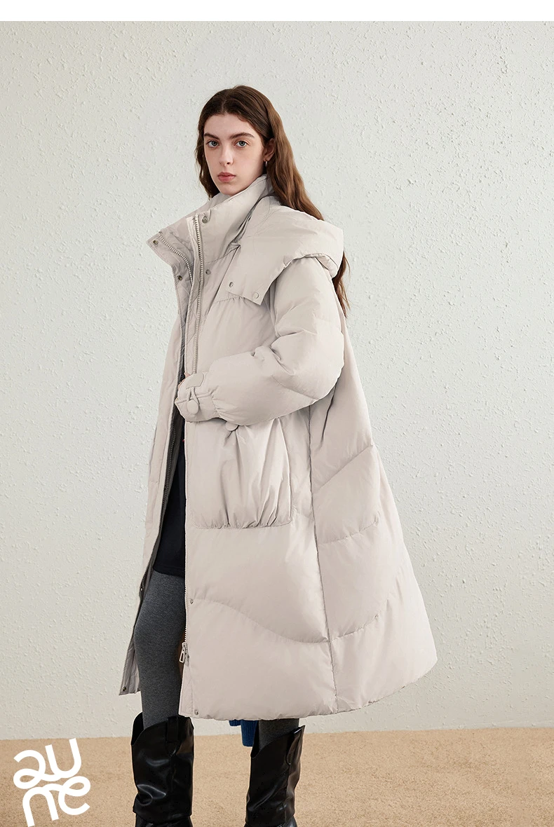 TOYOUTH Women's Short Down Jacket 2026 Winter New College Sporty Windproof Warm Liner Two Piece Set