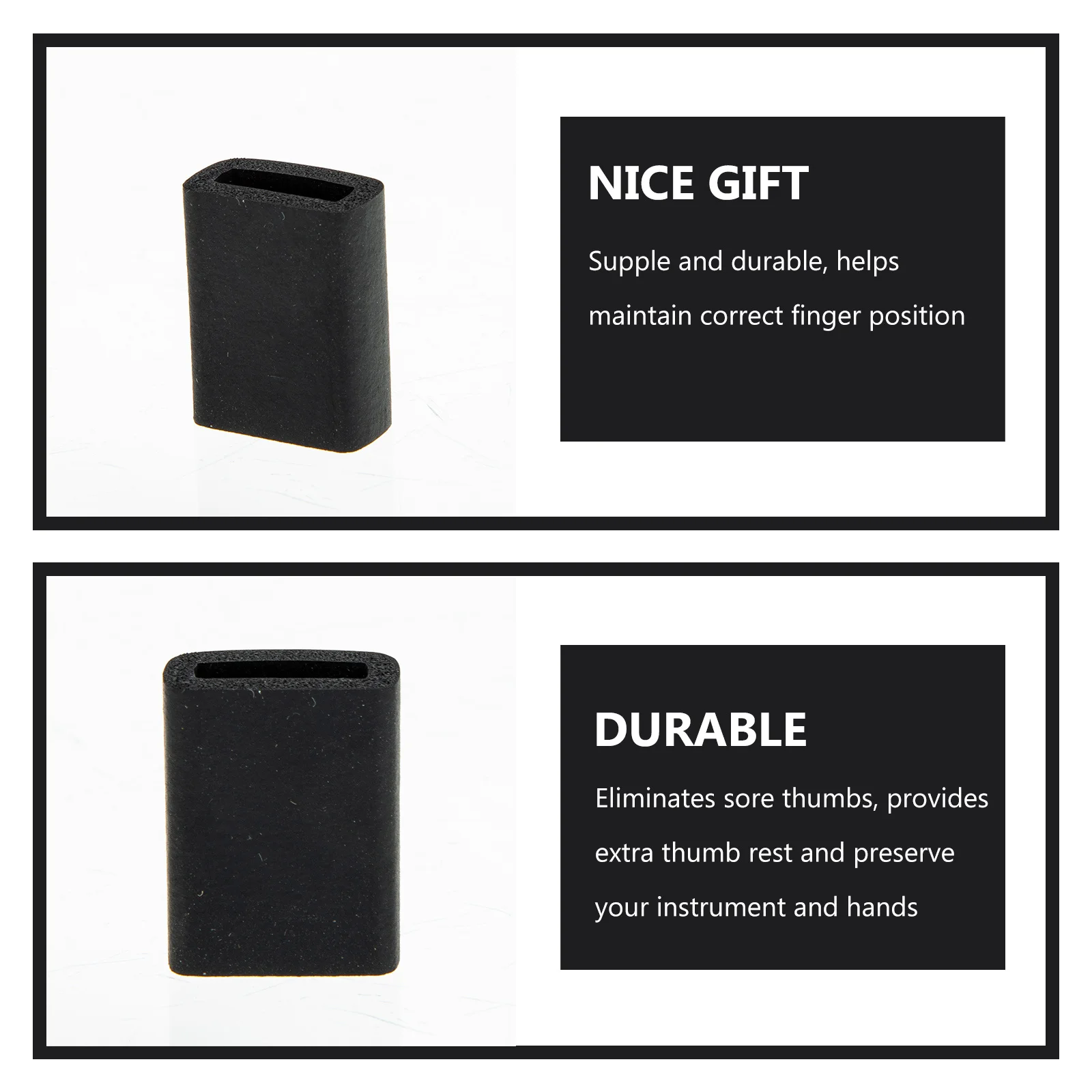 

5pcs Thumb Rest Cushion Finger Support Accessory Durable Replacement Part For Saxophone Playing Simple Design Easy Installation