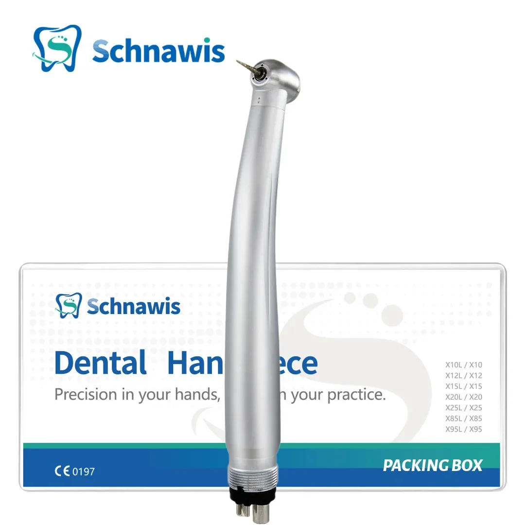 Dental High Speed Handpiece Dentistry Air Turbine Handpiece with Single Water Sprays Handpiece 2/4Hole Dentist Instrument