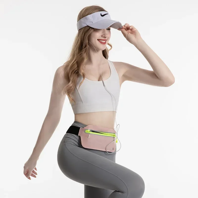 

Sports mobile phone fanny pack, men's and women's invisible fanny pack, ultra-thin waterproof fanny pack