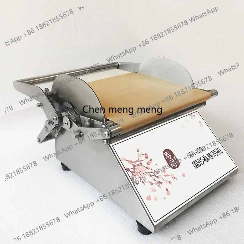 New arrive Round Square Roll Sushi Commercial Sushi Cutter Fully Automatic Rice Ball Rice Spreading Machine