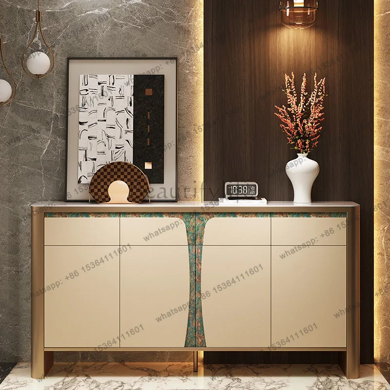 Factory Direct Sales Luxury Nordic Shoe Cabinet Italian Minimalist Wooden Organizer Storage Shoe Shelf Cupboard Display Gabinete