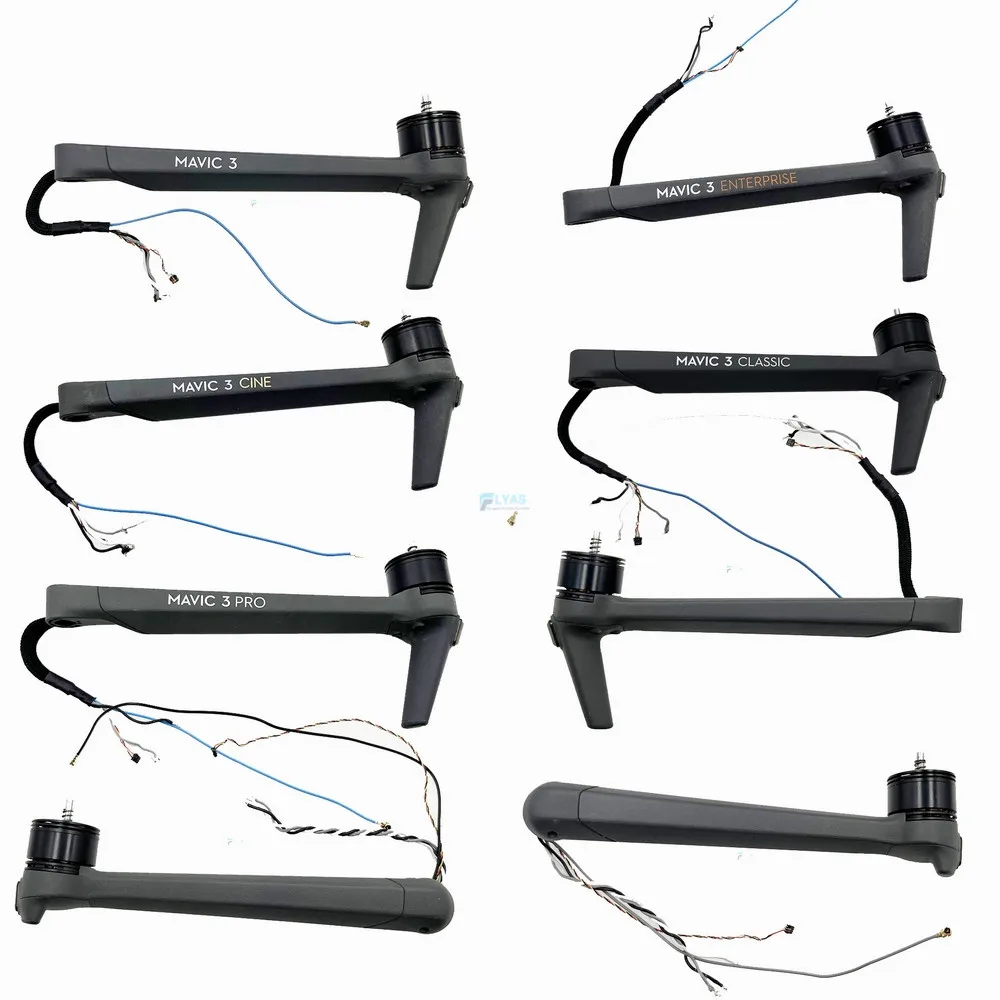 Brazos de Motor Mavic3 genuinos para DJI Mavic 3 / Classic /3E /3T/3 Pro/ 3 CINE Enterprise, brazo trasero izquierdo/Derecho con motores probados