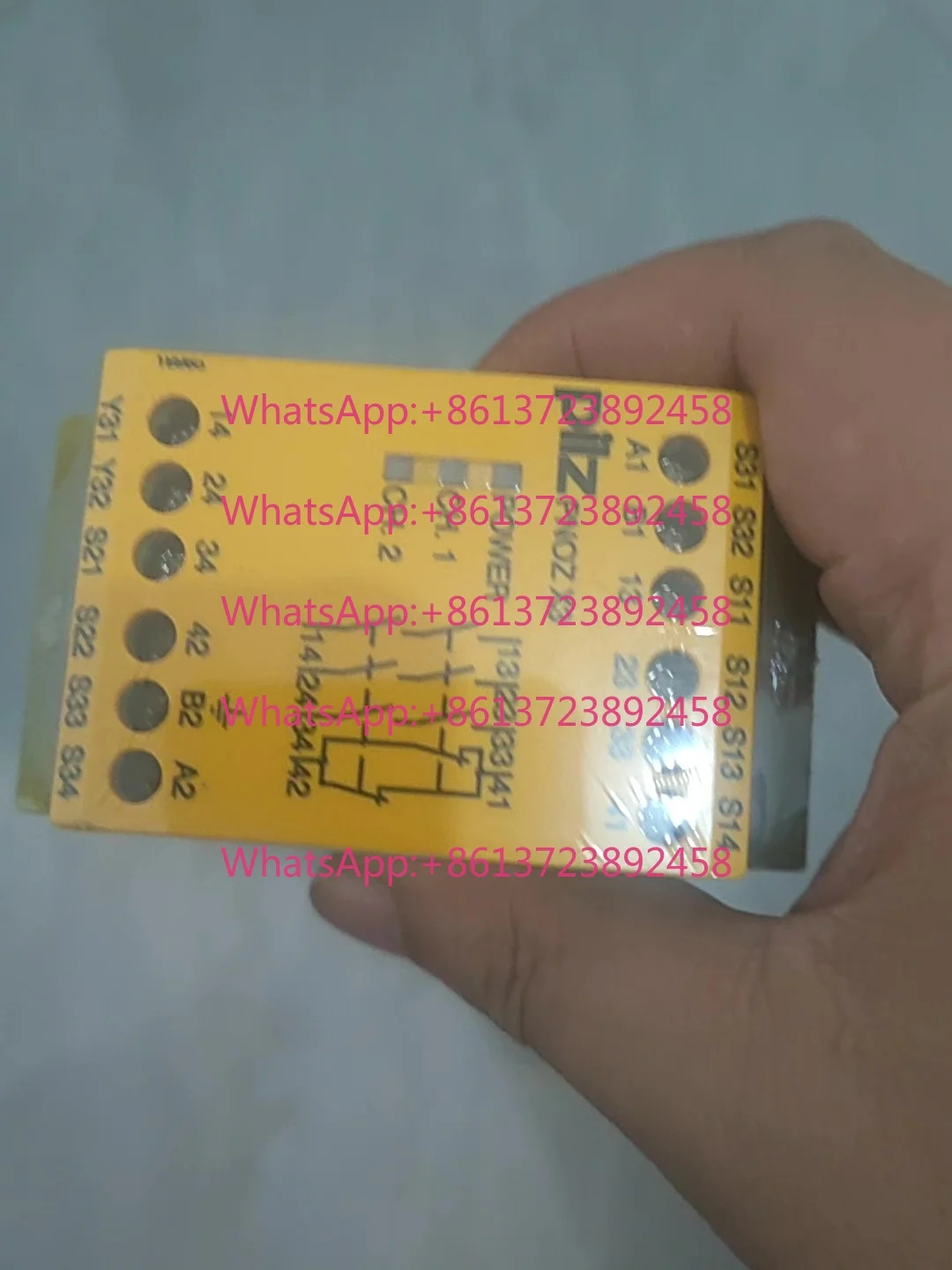 PILZ PNOZ X3 safety relay, model 774312,