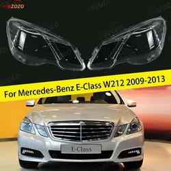 Headlight lamp cover Fit For Mercedes Benz E Class W212 2009 2010 2011 2012 car headlight lens cover dust cover for headlights