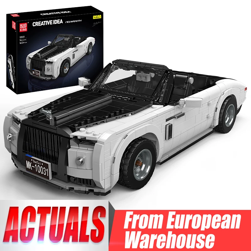 

Пресс-форма King 10031 технический автомобиль строительный блок MOC Wraith Oldtime модель автомобиля сборка спортивный автомобиль Кирпичи игрушки Дети Рождественский подарок