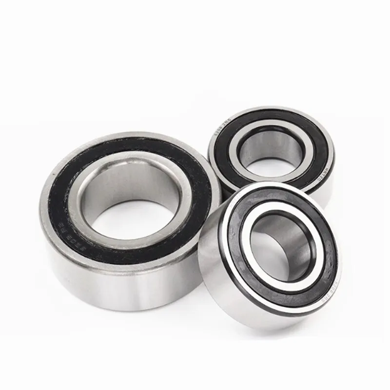 1Pcs 5300 5301 5302 5303 5304 5205 5206 2RS ZZ RS Bearing Axial Double Row Angular Contact Ball Bearings