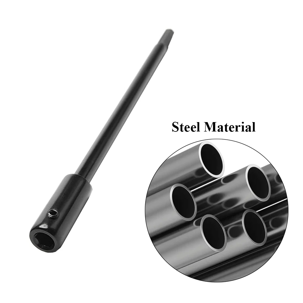 Varilla de conexión de extensión de taladro, mandril Hexagonal de 178/254mm/barras de extensión de mandril redondo, soporte, varilla de extensión, herramientas de taladro eléctrico, 1 ud.