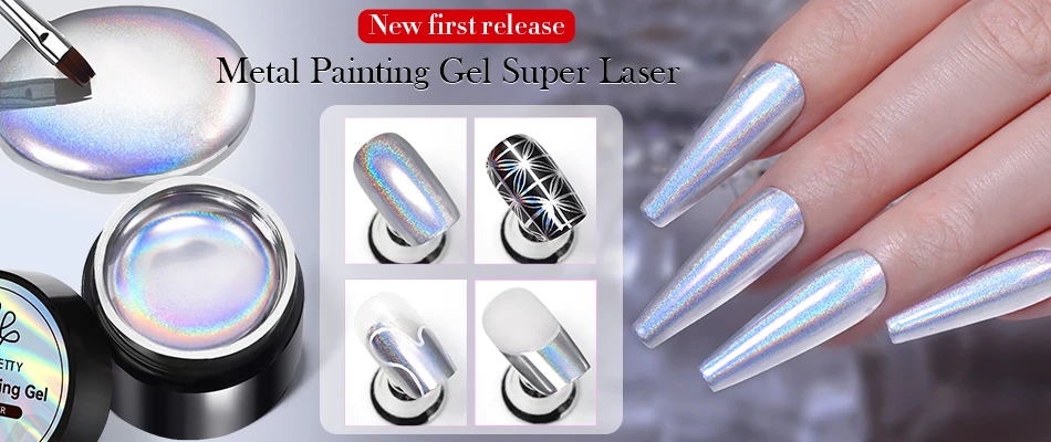 BORN PRETTY 5 ml Zauberer-Stempel-Decklack, kein Abwischen, klares Stempelgel zum Auftragen von Nagelpulver, transparentes DIY-Maniküre-Druckwerkzeug – Detail 4