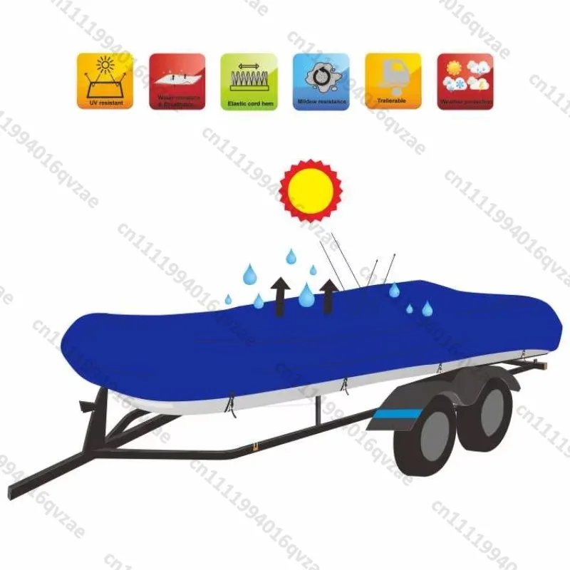 Inflatable Boat Cover Sailing Fishing Boat Cover Waterproof