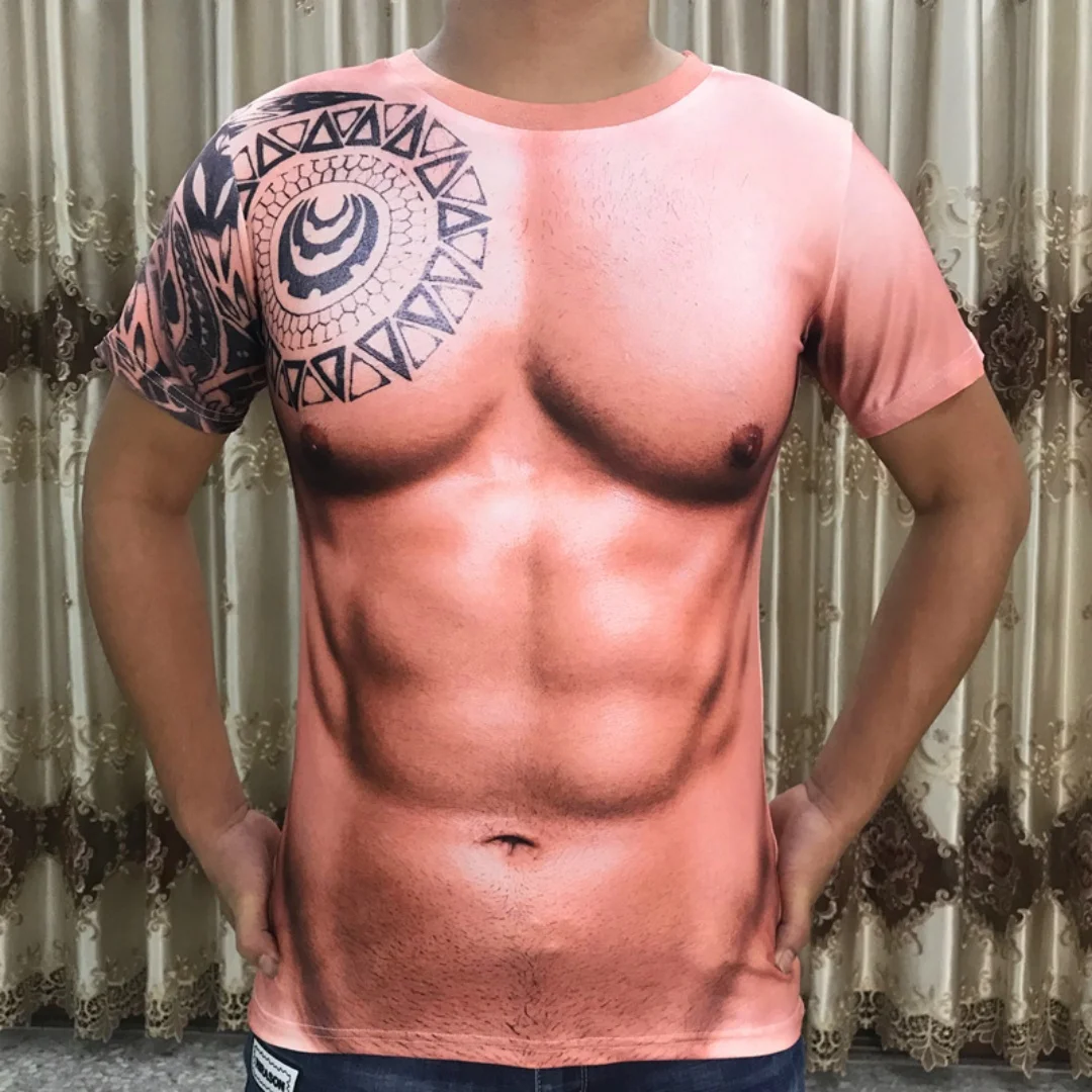 

Футболка с 3D-принтом, мускулистая хижина, графическая футболка для спорта и отдыха, быстросохнущая мужская футболка, детская одежда, футболки Y2k Woman