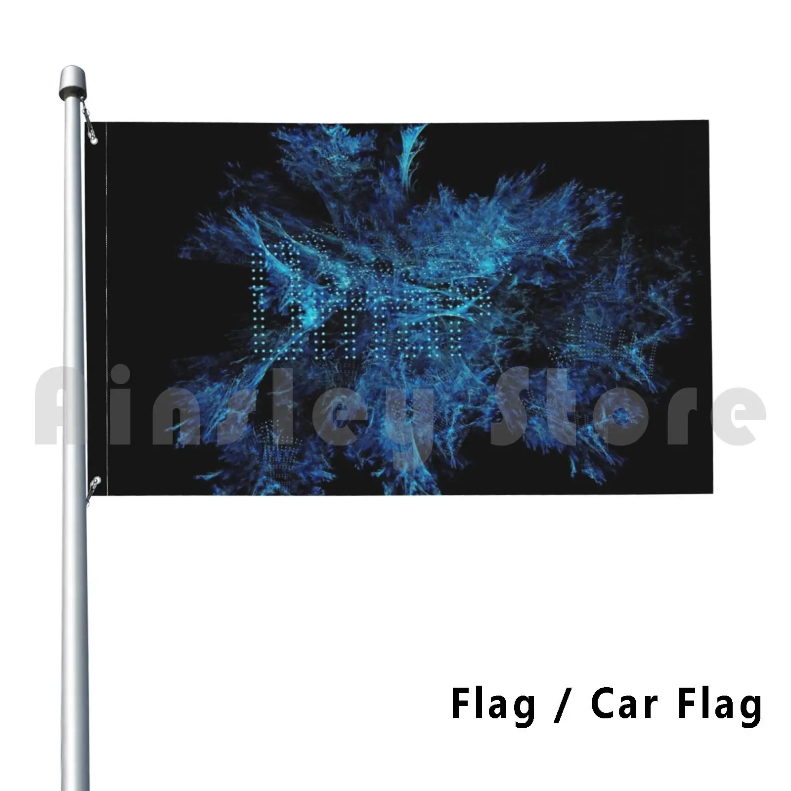 Da Fs Omar′s Name Onfx ? Outdoor Decor Flag Car Flag 2588 Ohdz Lights Abstract Cool Color Abstrac Fractal