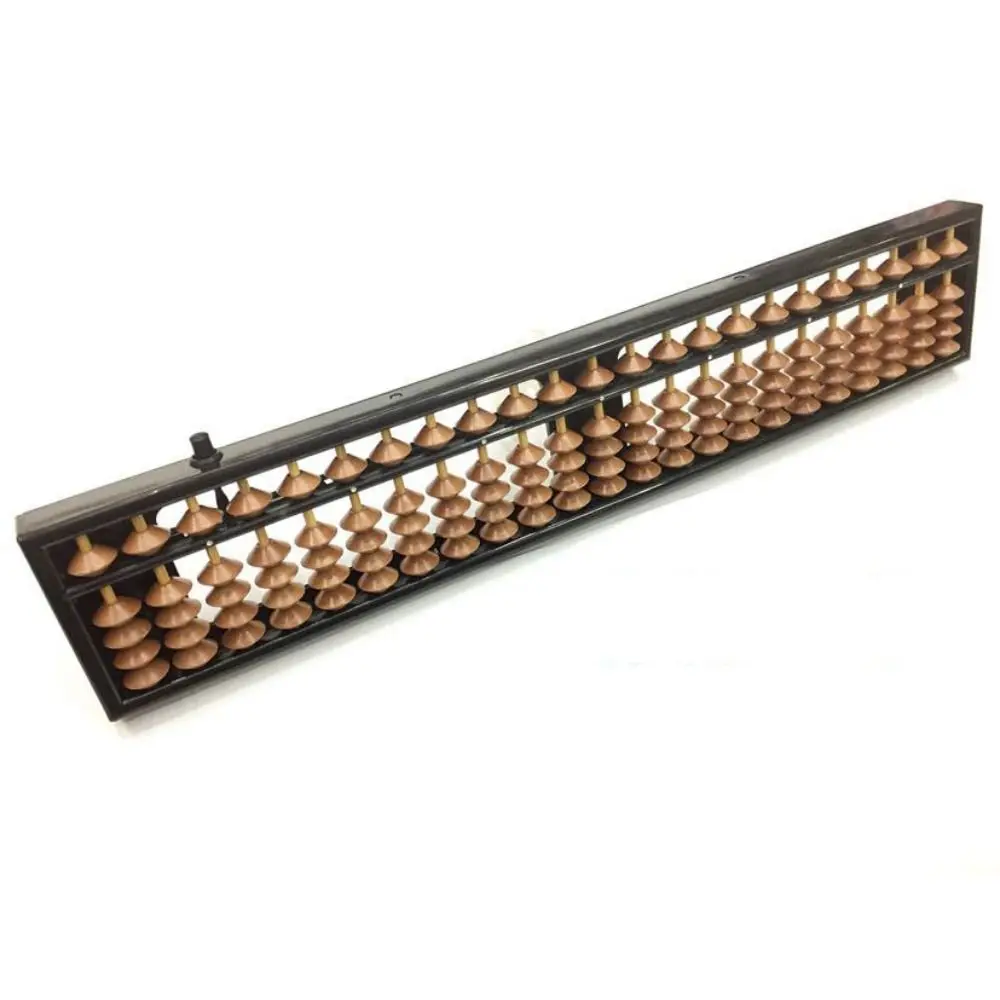 مونتيسوري البلاستيك البلاستيك المعداد الأسود البني 23 أرقام حساب الرف مستطيل حساب حبة مرحلة ما قبل المدرسة