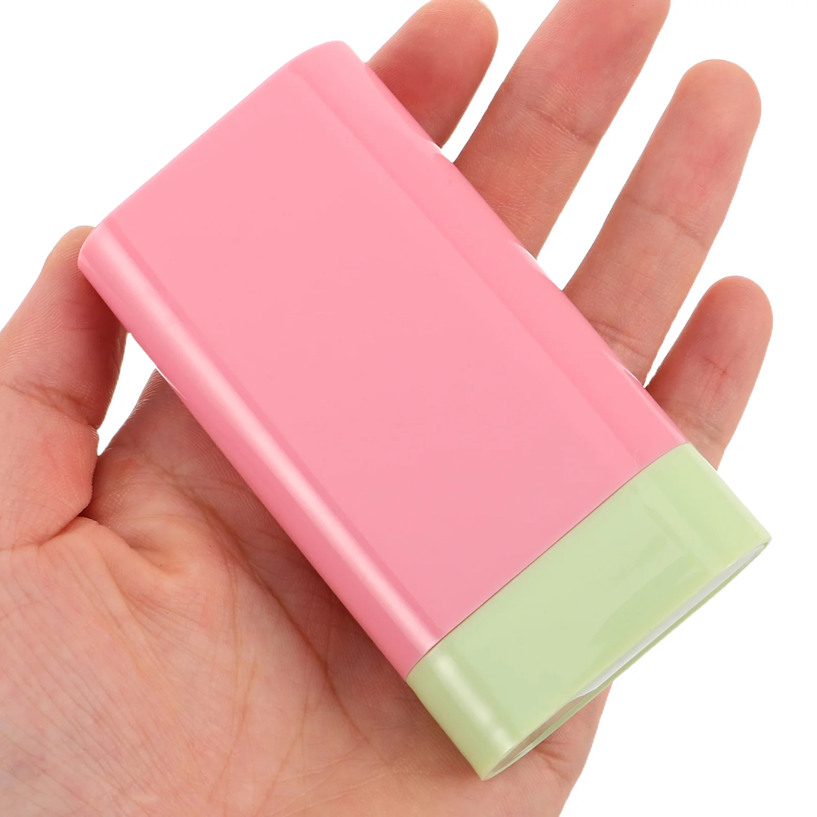 

6pcs Empty Deodorant Containers Refillable Solid Perfume Blush Stick Tubes Diy Balm Cream Holder - Mini Plastic Lotion Bottles