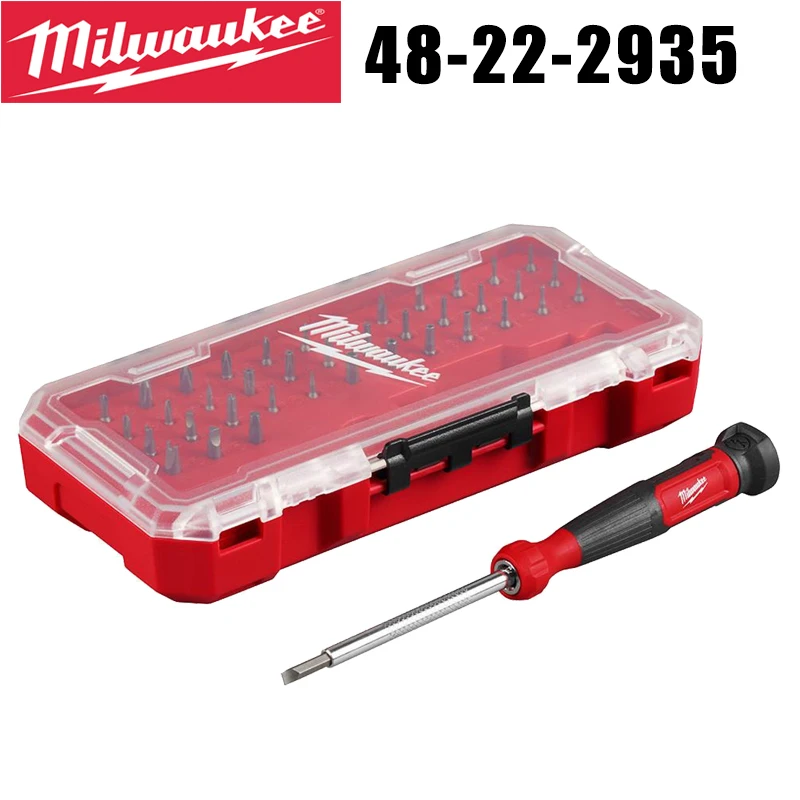 

Milwaukee 48-22-2935 39-in-1 Precision Multi-Bit Screwdriver Non-slip Multi-tooth Industrial-grade Hand Tool Accessories