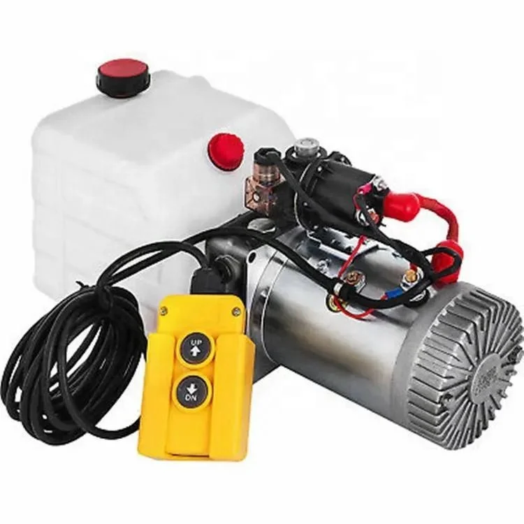 

HCIC Factory Direct Sale Horizontal Installation DC 24V Small Double Acting Hydraulic Power Pack Unit for Truck Tail Gate