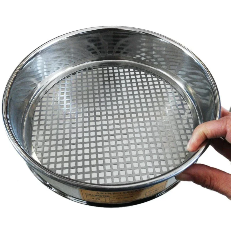 

China Stainless Steel / Brass Wire Mesh Sieve Cover Lid / Receiver Pan for Laboratory