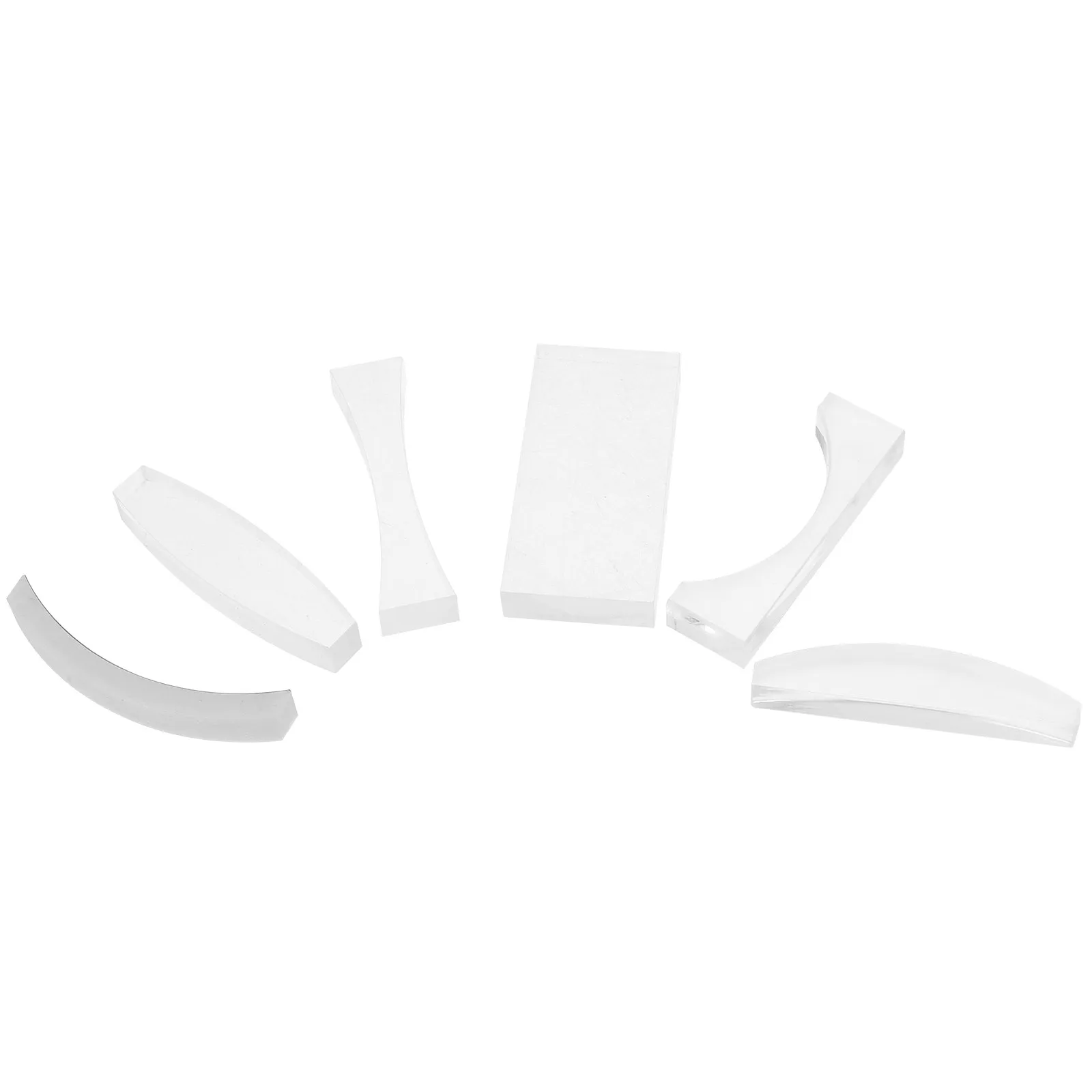 

1Set Physical Optical Convex Concave Lens Set Glass High Precision for Physics Teaching Middle School Science Experiments