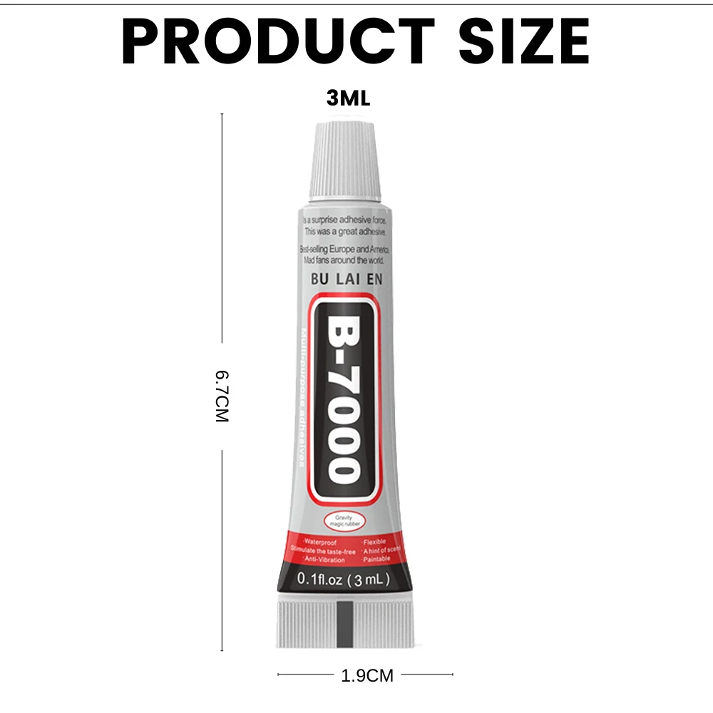 B7000 3ml Mobile Phone Touch Screen Super Glue T7000 5ml Telephone DIY Repair Point Diamond Jewelry Glass Adhesive