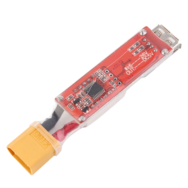 2S-6S Lipo Lithium Battery To USB Charger Converter With Voltage Display Adapter Board For Protect Phone Features