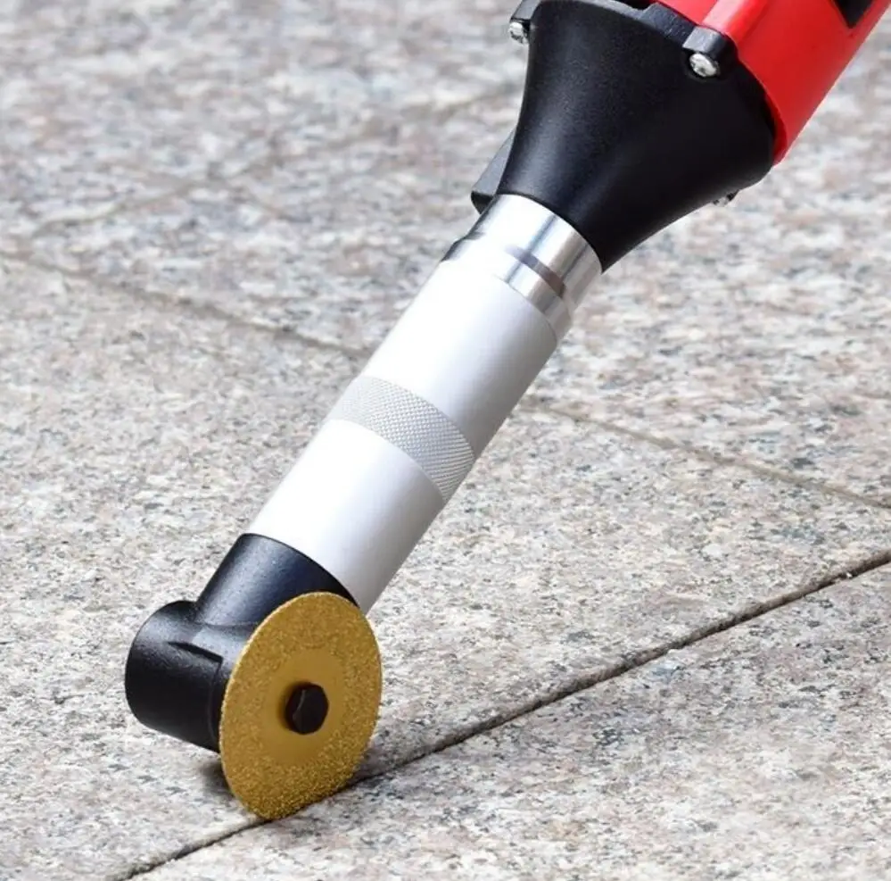 350 واط 90 درجة سرعة قابل للتعديل الكهربائية الكوع سيراميك ماكينة خياطة أدوات تنظيف البلاط 6 سرعات متغيرة مستقيم طحن #4