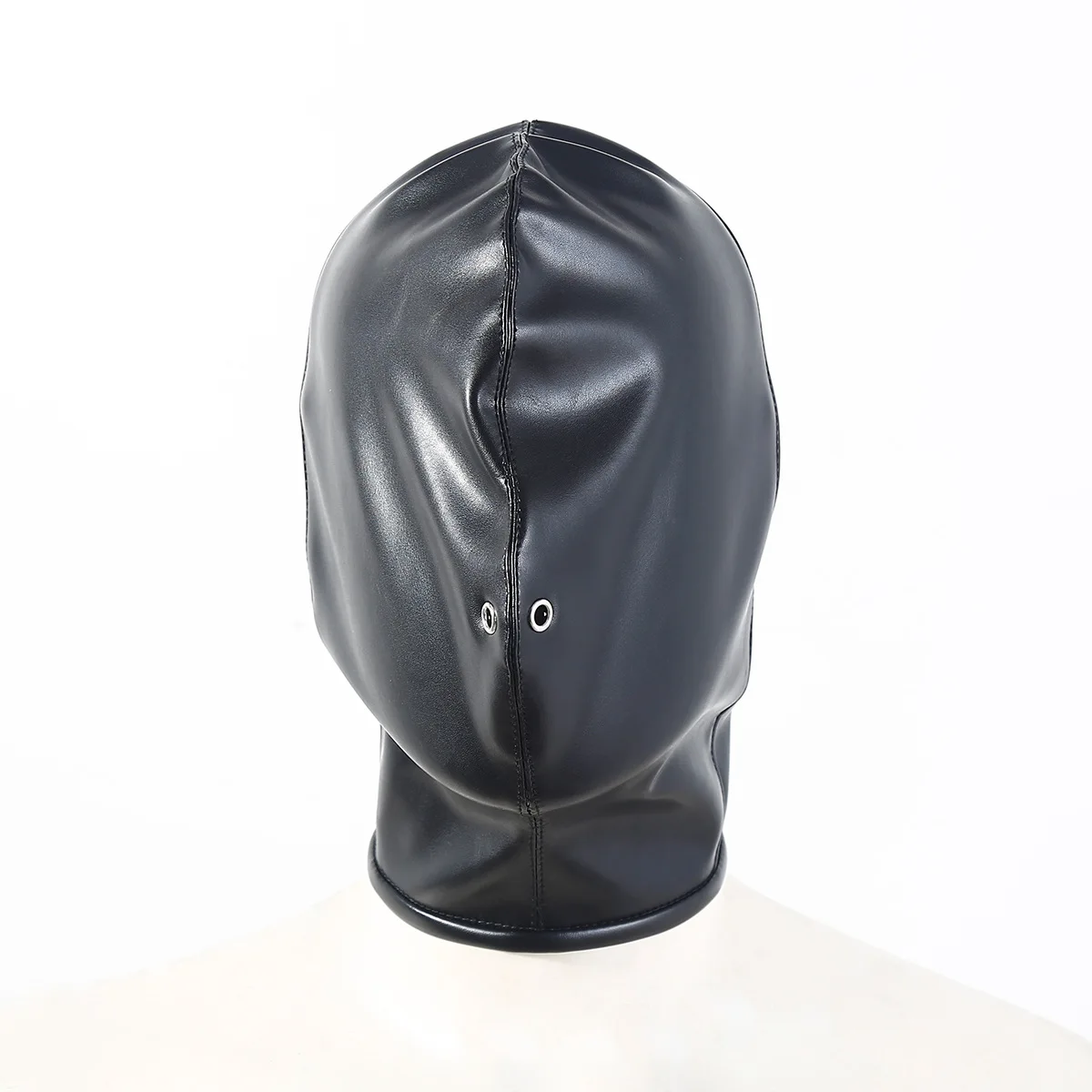 Maschera per il viso in pelle PU: design con blocco definitivo per cosplay, spettacoli di danza, oggetti di scena teatrali