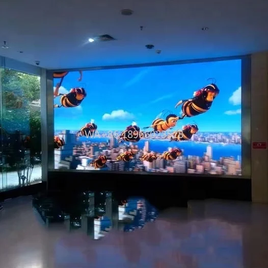 

P0.9 P1.25 P1.56 mm HD LED TV Wall Advertising Screen Indoor Fixed LED Display