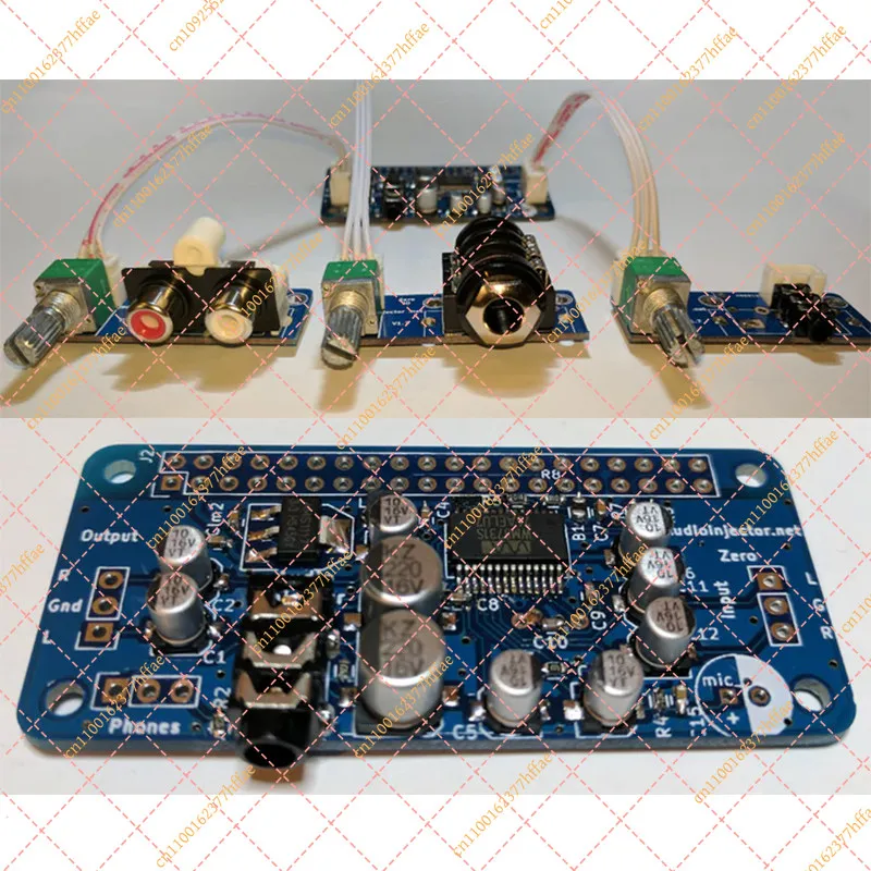 

Audio Injector Raspberry PPI0 Pi Zero Audio Module Expansion Board DAC HAT I2S Sound Card