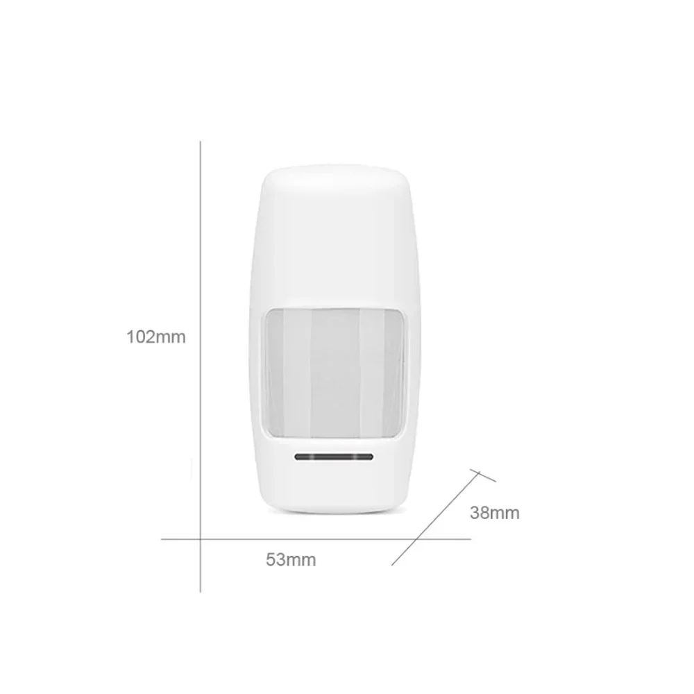 wofea wireless PIR infrared sensor motion detector 433mhz 1527 Type 3V power use for home security alarm