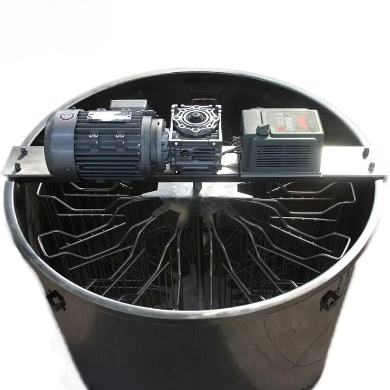 Machine Extraction Spinner Used Electric Honey Extractor for Buyer12 Frame Automatic Reversible Radial Bee Honey Processing