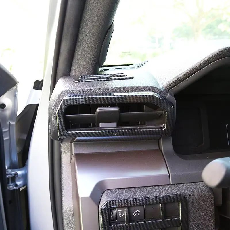 

For Toyota 4Runner 2025+ Model Front Dash Sides Air Vent Cover Panel Overlay Interiors Trim