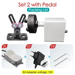 Fishing Rod Winding Machine DIY Fishing Rod Epoxy Resin Rotating Gluing Building Elctric-Drive Machine Modification Tool