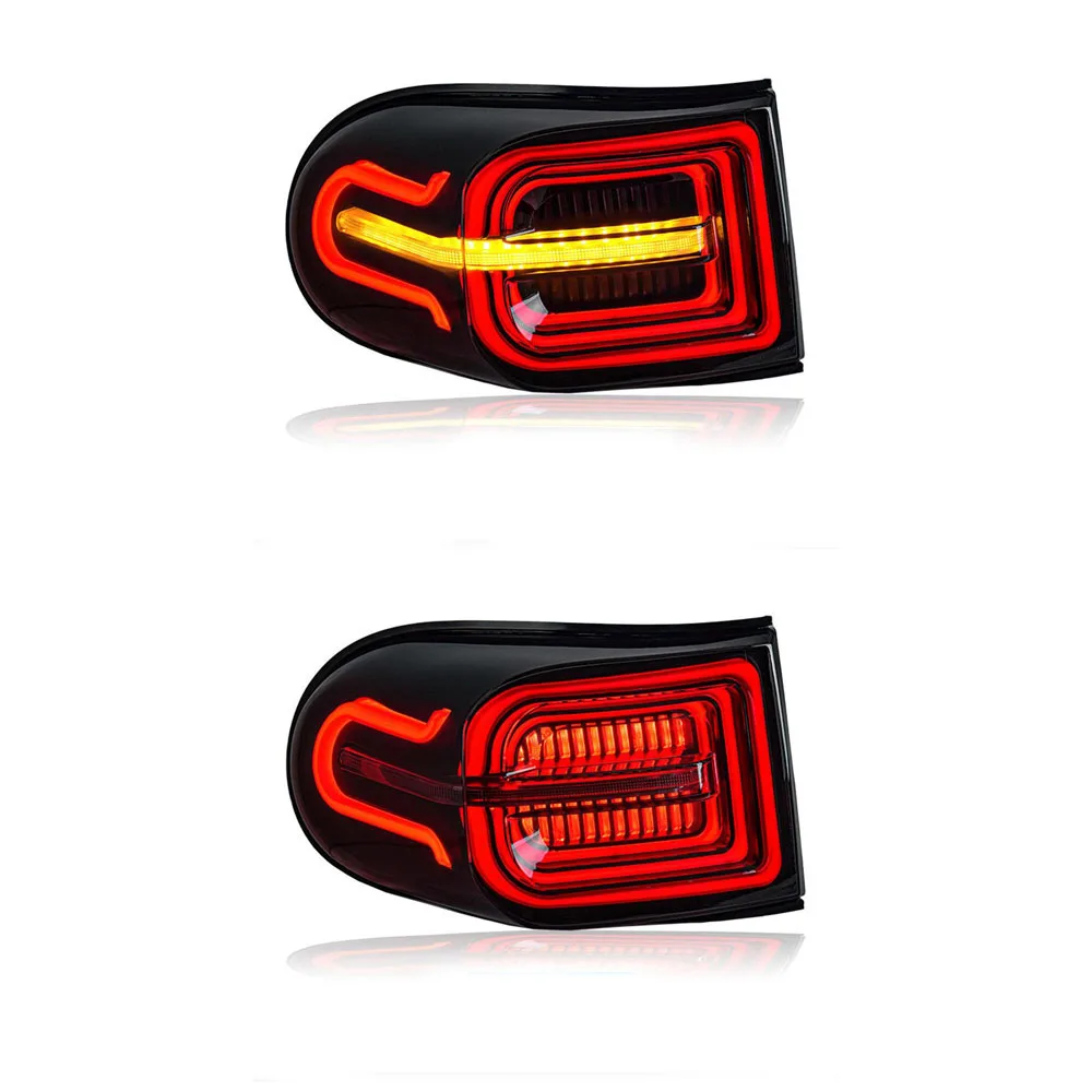 

For 07-20 Toyota FJ Kurusawa Tail Light Assembly Modification LED Running Lights Brake Running Water Turn Signals