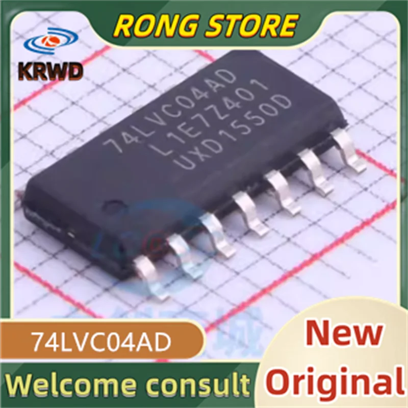 30PCS 74LVC04AD New and Original 74LVC04A 74LVC04 LVC04