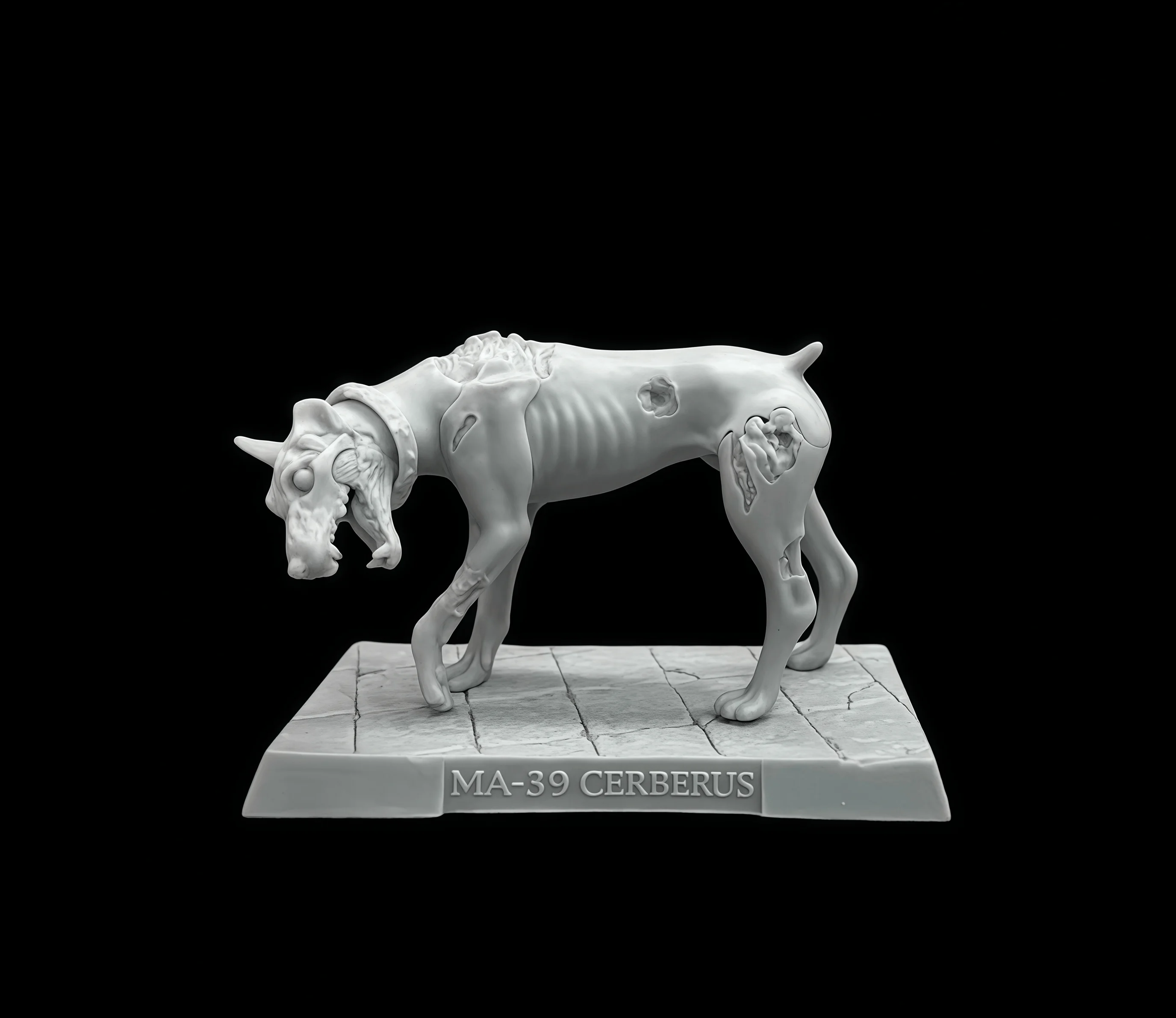 

1:12 Casting Resin Model Assembly Kit, GK， Resin Bio Mechanical Dog, Unpainted, Needs To Be Assembled