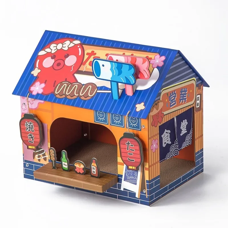 

Pet cat scratching board