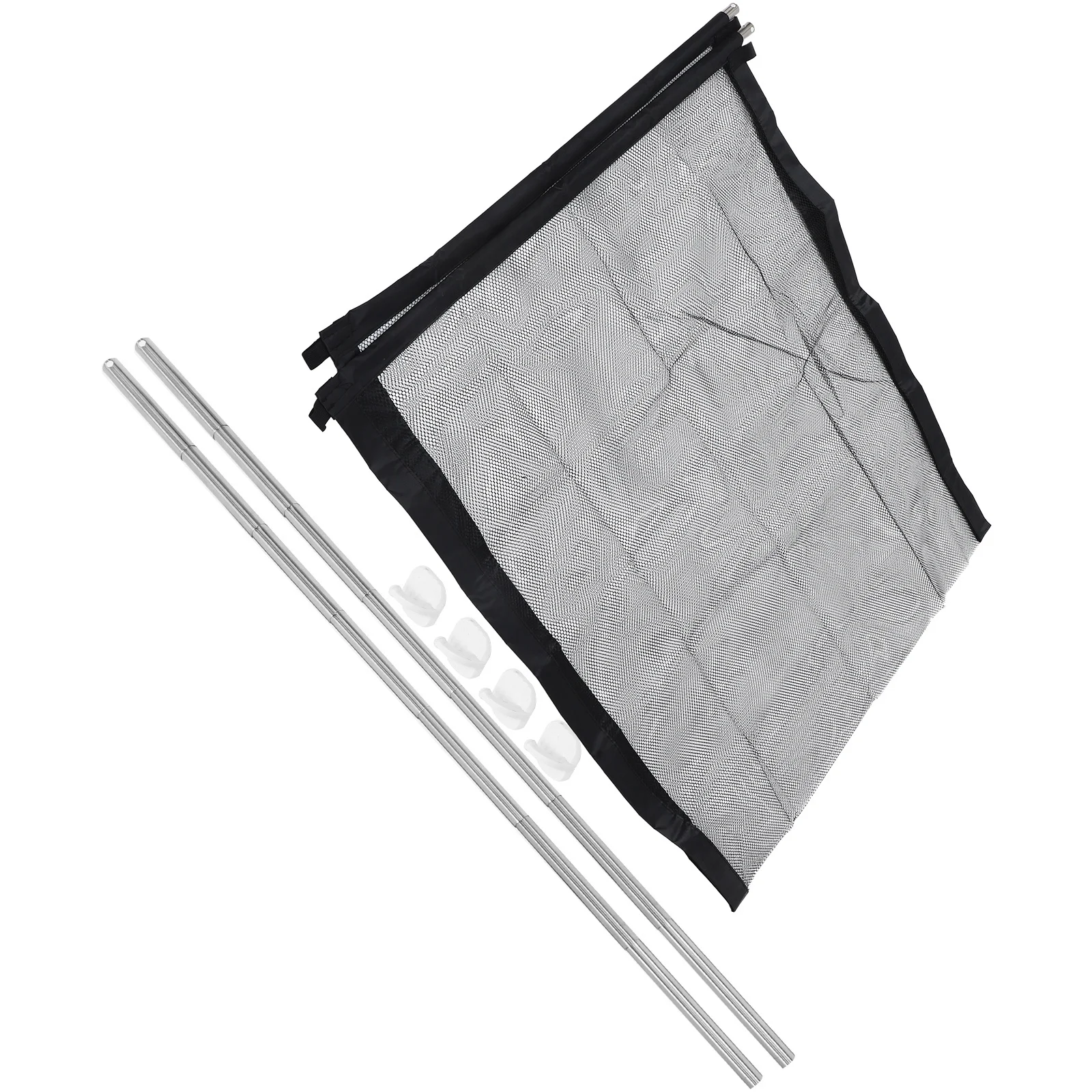 1 مجموعة شبكة حاجز السلامة للحيوانات الأليفة الأطفال قابل للسحب داخلي في الهواء الطلق استخدام طوي الحيوانات الأليفة عزل سياج سلامة الطفل شبكة بوابة الكلب