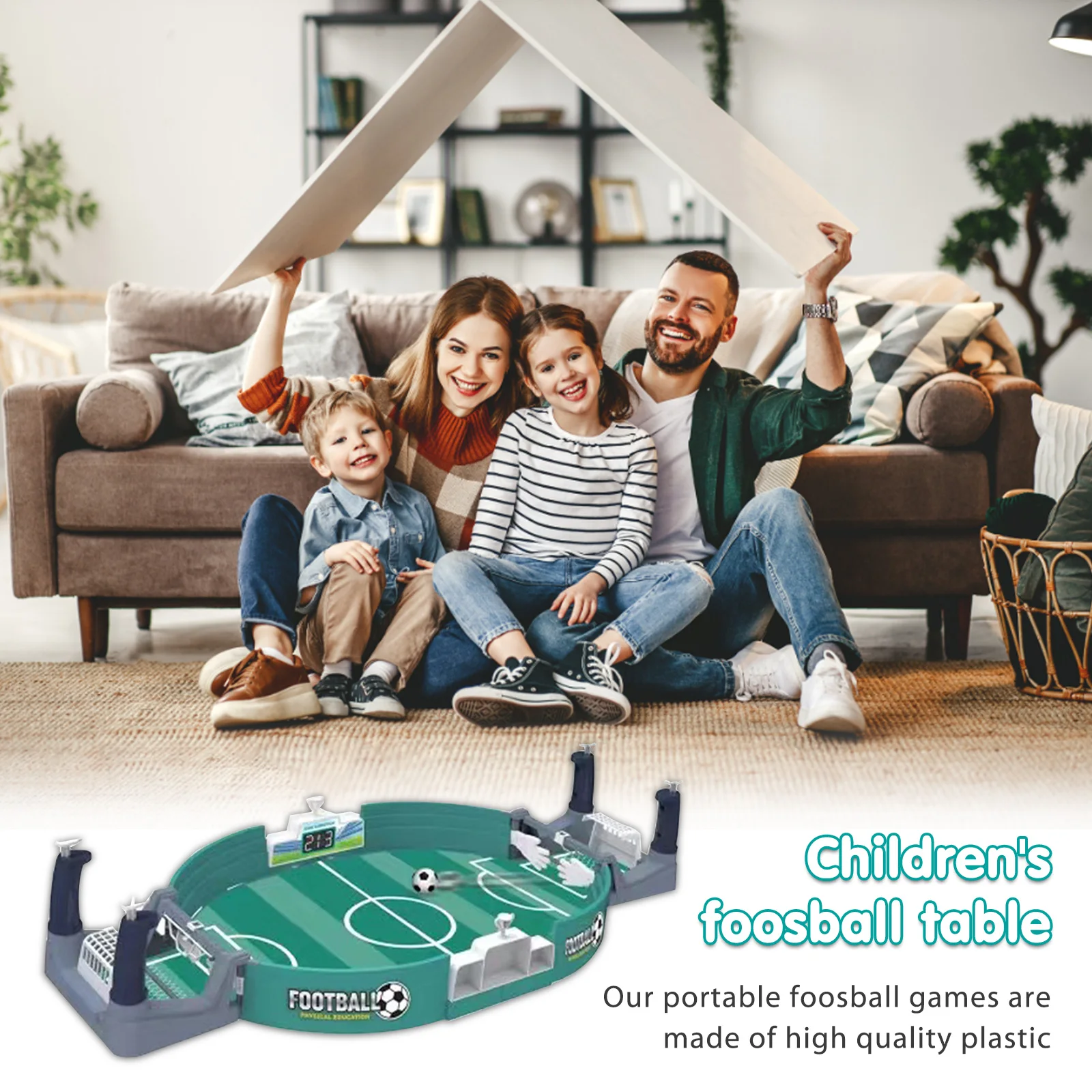 

Mini Soccer Games Table Football Game Board Match Game For Kids Soccer Desktop Parent-child Interactive Intellectual Competitive