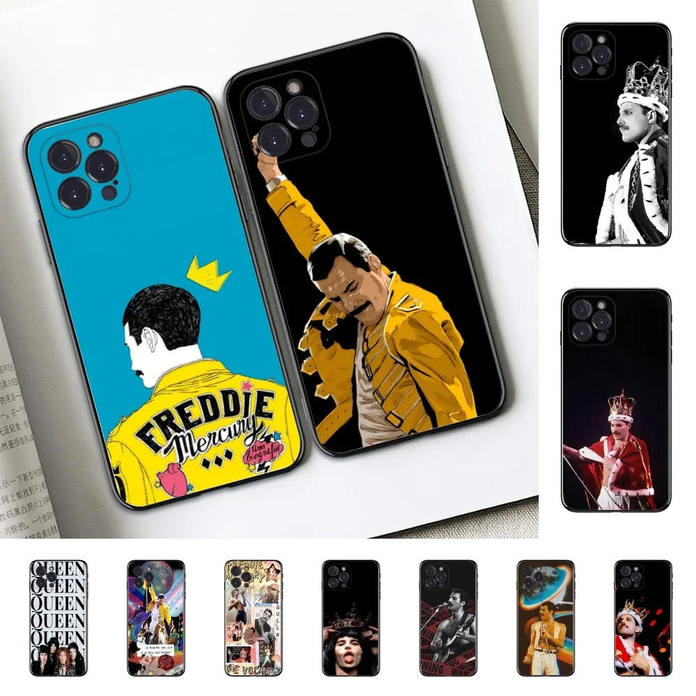 Rock Funky D-Freddie N-Mercury Q-Queen Phone Case For Redmi 5 6 7 8 9 10 plus pro 6 7 8 9 A GO K20 K30 K40 pro plus F3 Fundas