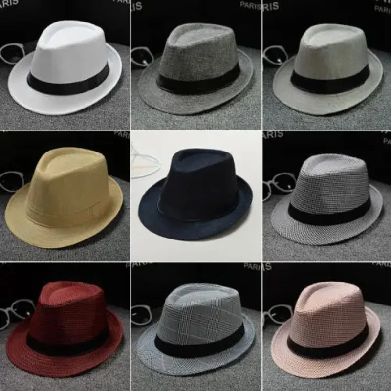 New Classic Cowboy Style Fashion Summer Spring Sun Hat Cowboy Hat Men and Women Outdoor Caps Straw Bucket Hat Fishing Caps2023